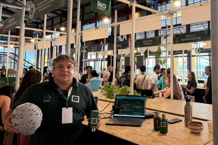 Christian Vosgrau, fundador e CEO da Carbon Exchange: empresa participa do BAS 2026 (Guilherme Gonçalves/Exame).